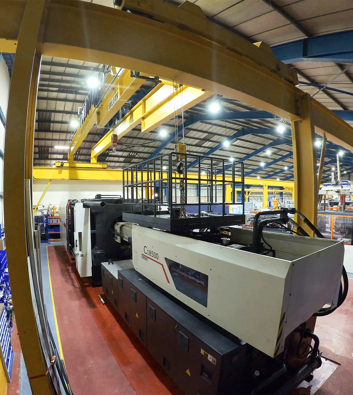 Introducing the Bole 1850 Tonne Injection Moulding Machine Image