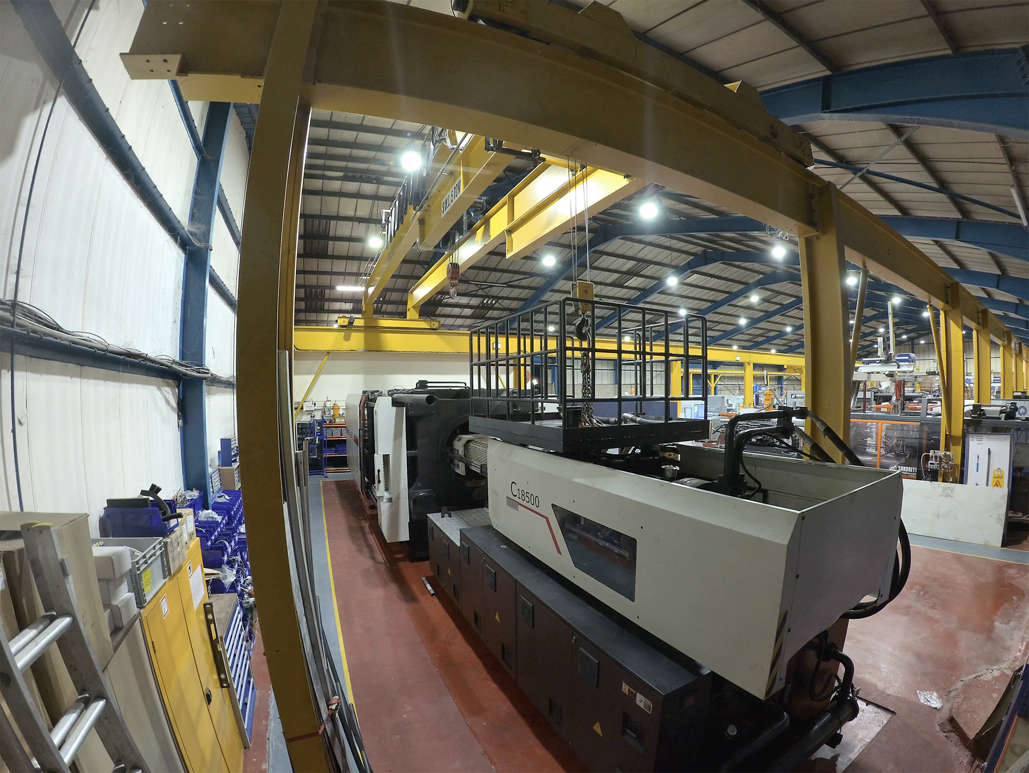 Introducing the Bole 1850 Tonne Injection Moulding Machine Image