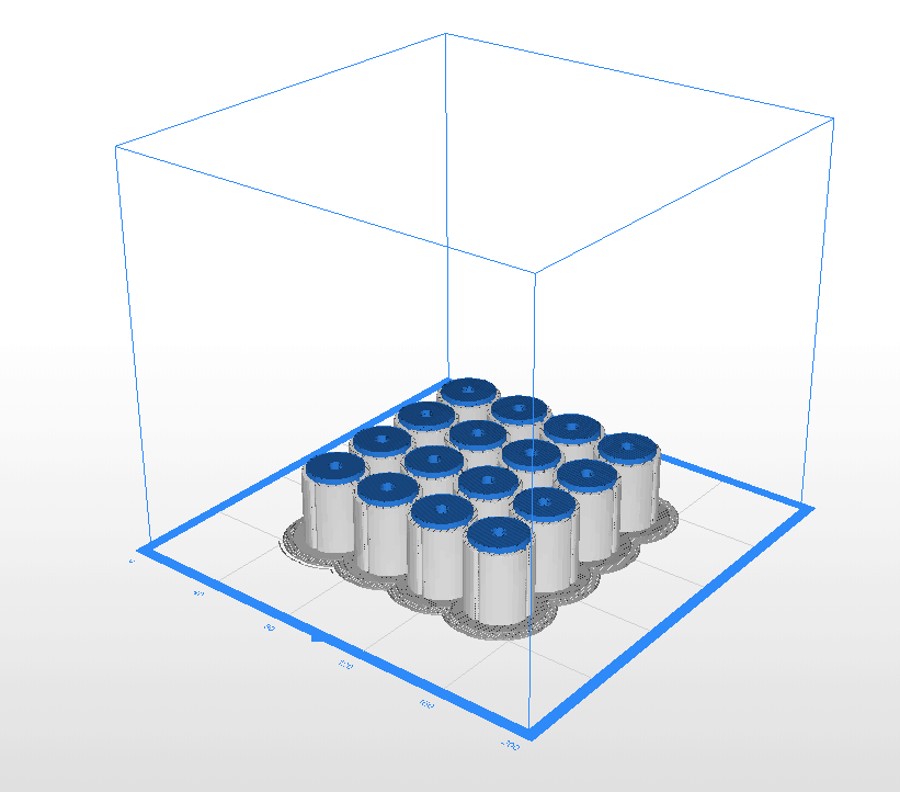 Printing multiple parts